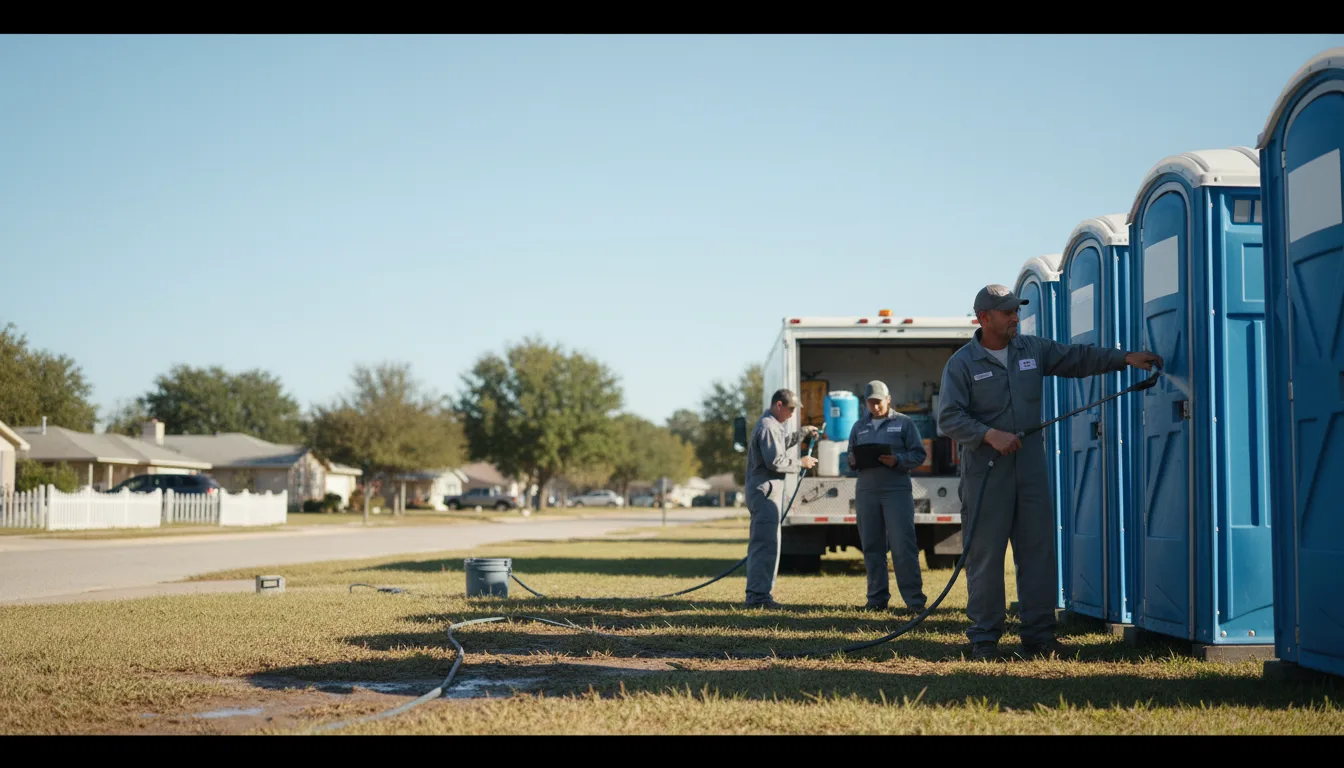 Long-Term Portable Toilet Rental in Lone Tree, CO near me